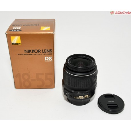 OBJETIVO NIKON NIKKOR AF-S 18-55MM F:3.5-5.6G ED II