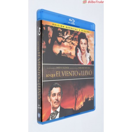 PELICULA BLURAY LO QUE EL VIENTO SE LLEVÓ (1939)