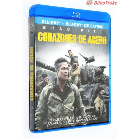 PELICULA BLURAY CORAZONES DE ACERO