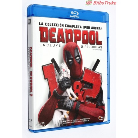 PELICULA BLURAY DEADPOOL 1 Y 2
