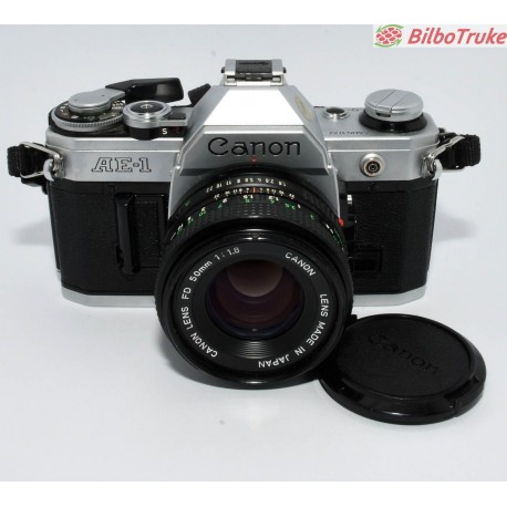 CAMARA VINTAGE CANON AE-1 + 50MM F:1.8 FD