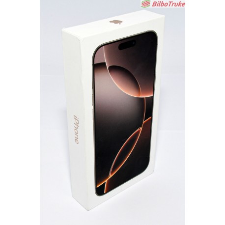 IPHONE 16 PRO MAX 512GB DESERT TITANIUM PRECINTADO