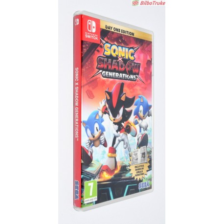 VIDEOJUEGO SWITCH SONIC SHADOW GENERATIONS