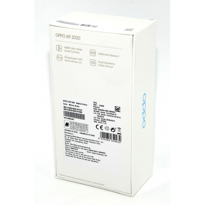 OPPO A9 2020 CAMARA 48MP 128GB COLOR MERINE GREEN - PRECINTADO