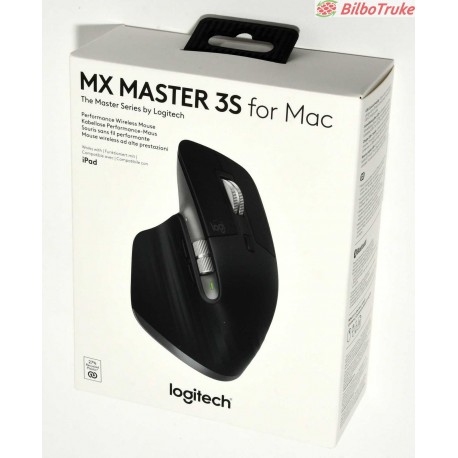 RATON ERGONOMICO LOGITECH MX MASTER 3S FOR MAC NUEVO