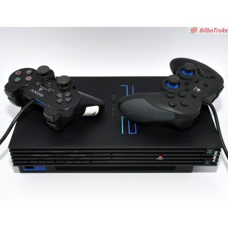 CONSOLA PS2 FAT CON MANDOS