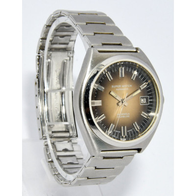 RELOJ AUTOMATICO SUPER WATCH INCABLOC