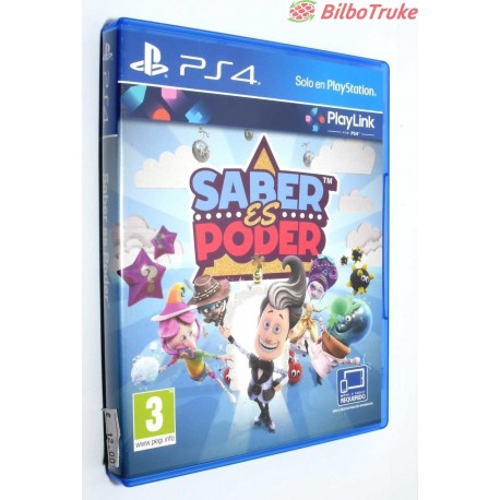 VIDEOJUEGO PS4 SABER ES PODER