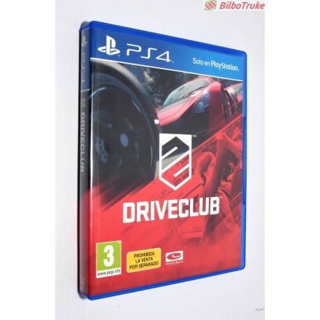 VIDEOJUEGO PS4 DRIVECLUB