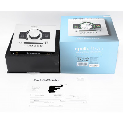 INTERFAZ DE AUDIO UNIVERSAL AUDIO APOLLO TWIN USB DUO