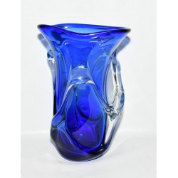 JARRON CRISTAL AZUL MURANO