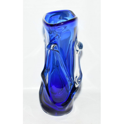 JARRON CRISTAL AZUL MURANO