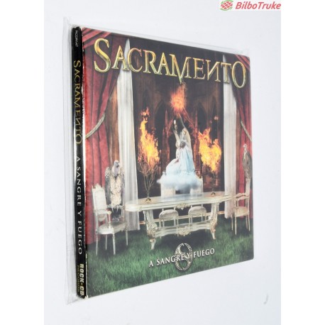SACRAMENTO - A SANGRE Y FUEGO (CD, ALBUM, DIG)