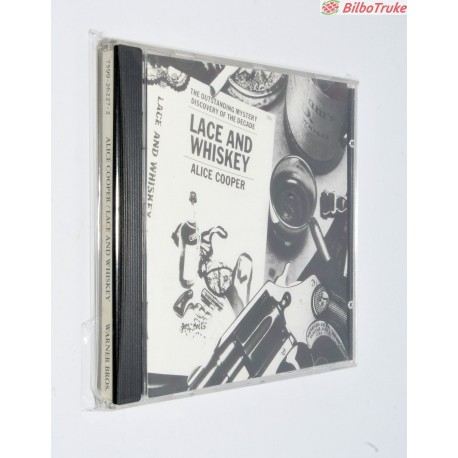 ALICE COOPER - LACE AND WHISKEY (CD, ALBUM, RE, RP)