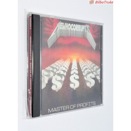 HEWHOCORRUPTS – MASTER OF PROFITS CD