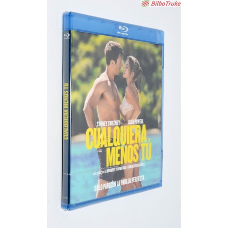 PELICULA BLURAY CUALQUIERA MENOS TU (2023)