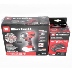 ATORNILLADOR IMPACTO EINHELL 18V 270NM + BATERIA 18V 4AH
