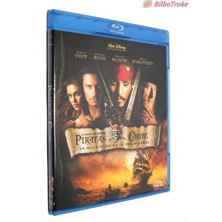 PELICULA BLURAY PIRATAS DEL CARIBE MALDICION PERLA NEGRA