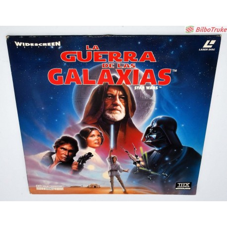PELICULA LASER DISK STAR WARS IV