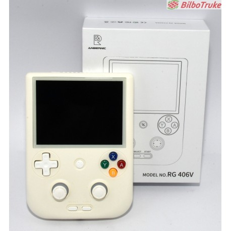 CONSOLA ANBERNIC RG406V BLANCO