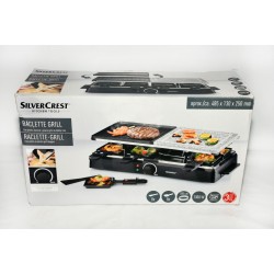 RACLETTE GRILL SILVER CREST NUEVA
