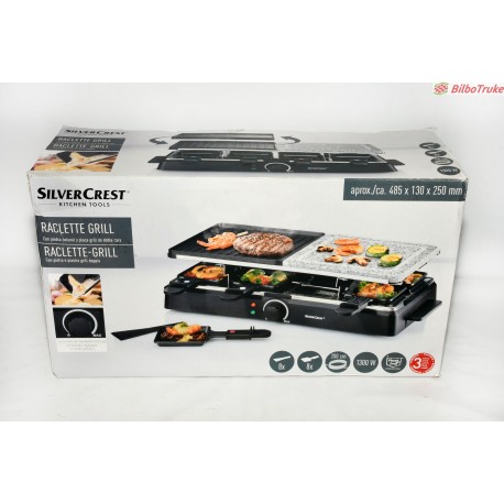 RACLETTE GRILL SILVER CREST NUEVA
