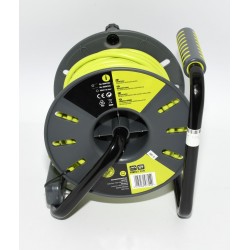 ENROLLACABLE 25M + 4 ENCHUFES 3000W 250V - PRO-XT CABLE