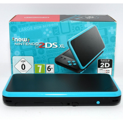 CONSOLA NEW NINTENDO 2DS XL AZUL/NEGRA