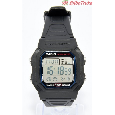 RELOJ CASIO W-800H