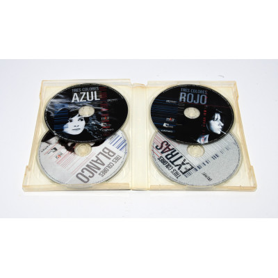 SET PELICULAS DVD TRES COLORES
