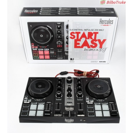 MESA DE MEZCLAS HERCULES DJ CONTROL IMPULSE 200 MK2