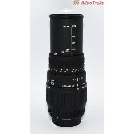 OBJETIVO SIGMA 70-300 4-5.6 PARA CANON