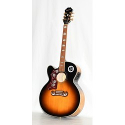 GUITARRA ELECTROACUSTICA Epiphone J-200 EC Studio LH VS