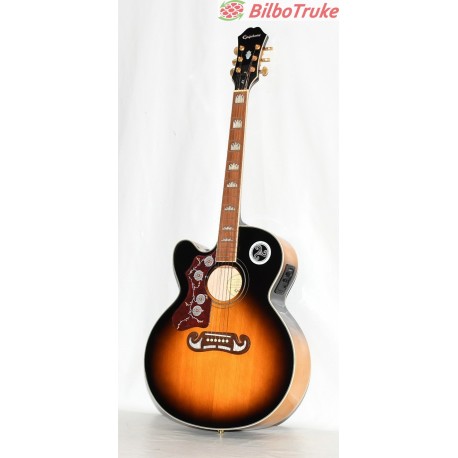 GUITARRA ELECTROACUSTICA Epiphone J-200 EC Studio LH VS