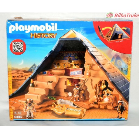 PLAYMOBIL HISTORY PIRAMIDE DEL FARAON 5386