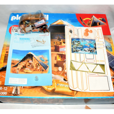 PLAYMOBIL HISTORY PIRAMIDE DEL FARAON 5386