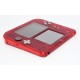 CONSOLA NINTENDO 2DS ROJO TRANSPARENTE