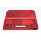 CONSOLA NINTENDO 2DS ROJO TRANSPARENTE
