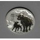 MONEDA CONMEMORATIVA OX 2021 ELIZABETH II AUSTRALIA 1OZ 9999AG 1 DOLLAR