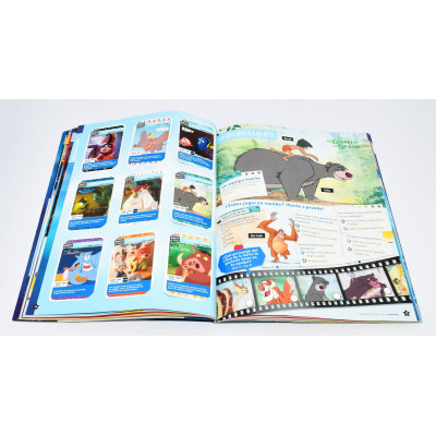 ALBUM DE CROMOS MOMENTOS DE PELICULA DISNEY CARREFOUR