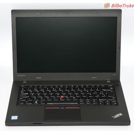 PORTATIL LENOVO THINKPAD L470 14p / i5-6200U 2.3GHz / 256GB SSD / 16GB RAM
