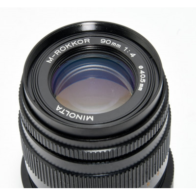 OBJETIVO MINOLTA ROKKOR 90MM F:4
