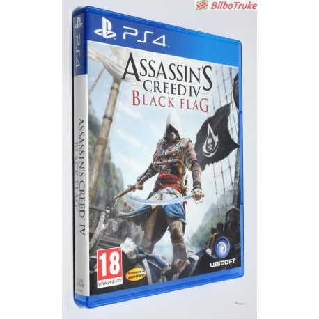 VIDEOJUEGO PS4 ASSASINS CREED IV BLACK FLAG