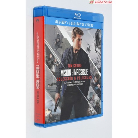 PELICULA BLURAY MISION IMPOSIBLE - 6 PELICULAS COLECCION (7 DISC)