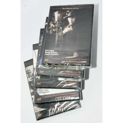 DVDS OBRAS MAESTRAS DEL CINE DE TERROR