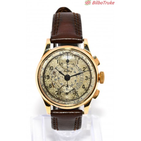 RELOJ BREITLING CRONOGRAFO ORO 18K