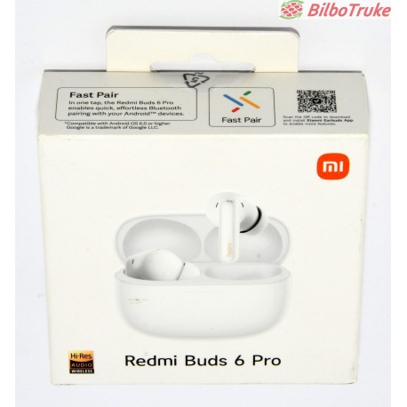 AURICULARES XIAOMI REDMI BUDS 6 PRO BLANCO