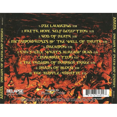 Anata - Dreams Of Death And Dismay (CD, Album)