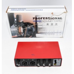 INTERFAZ AUDIO PROFESSIONAL SOUND CARD