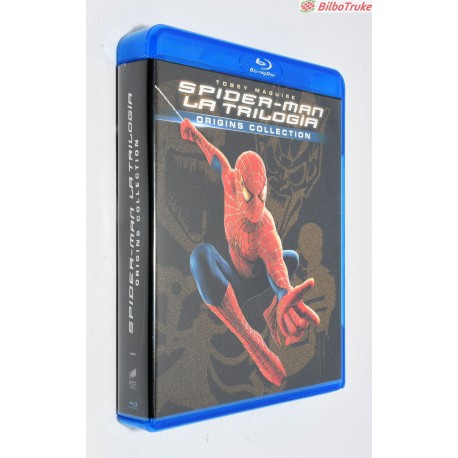 PELICULA BLURAY SPIDER-MAN TRILOGIA ORIGINS COLLECTION (3 DISC)